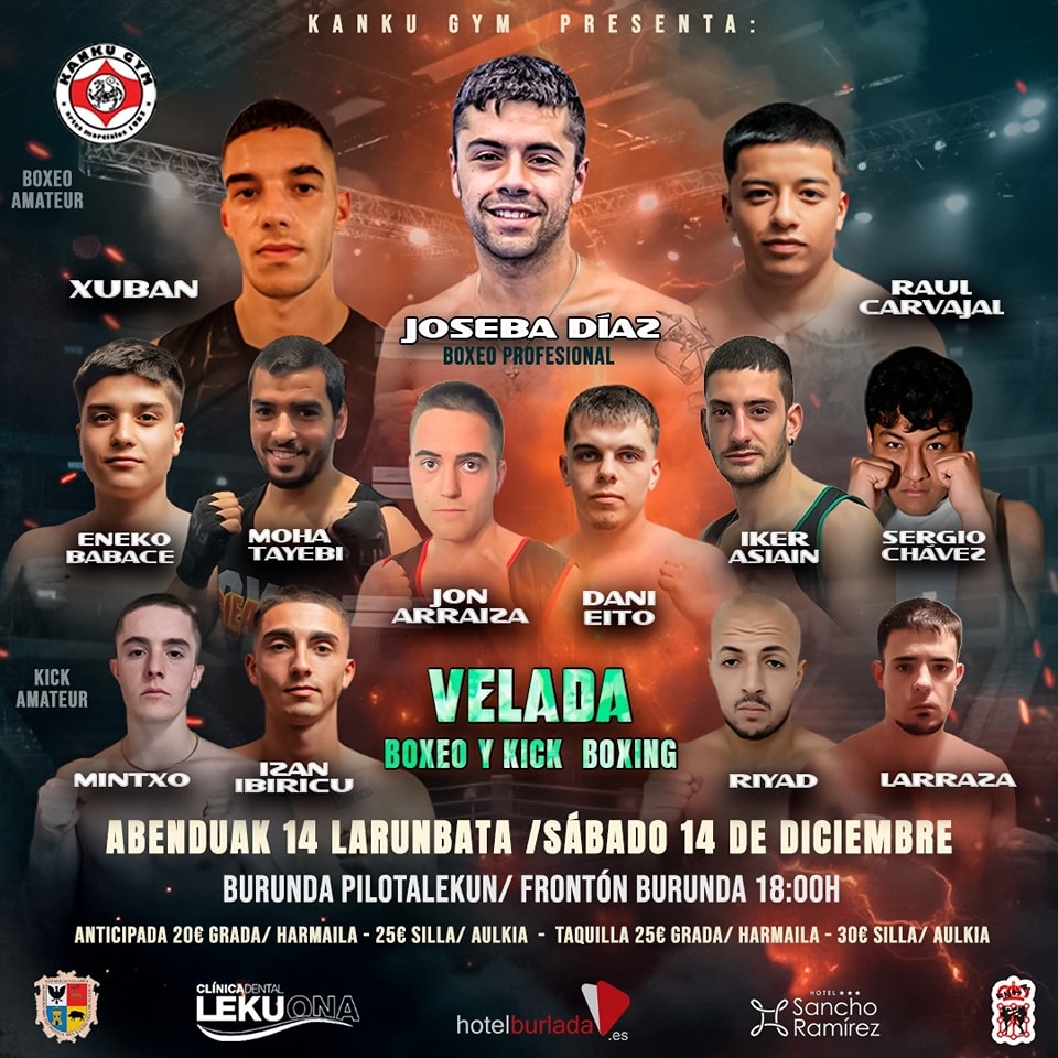 Un a&ntilde;o m&aacute;s Alsasua acoge una velada de boxeo y kick boxing